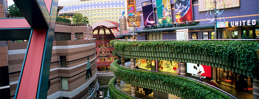 Canal City Hakata Terraced Architecture